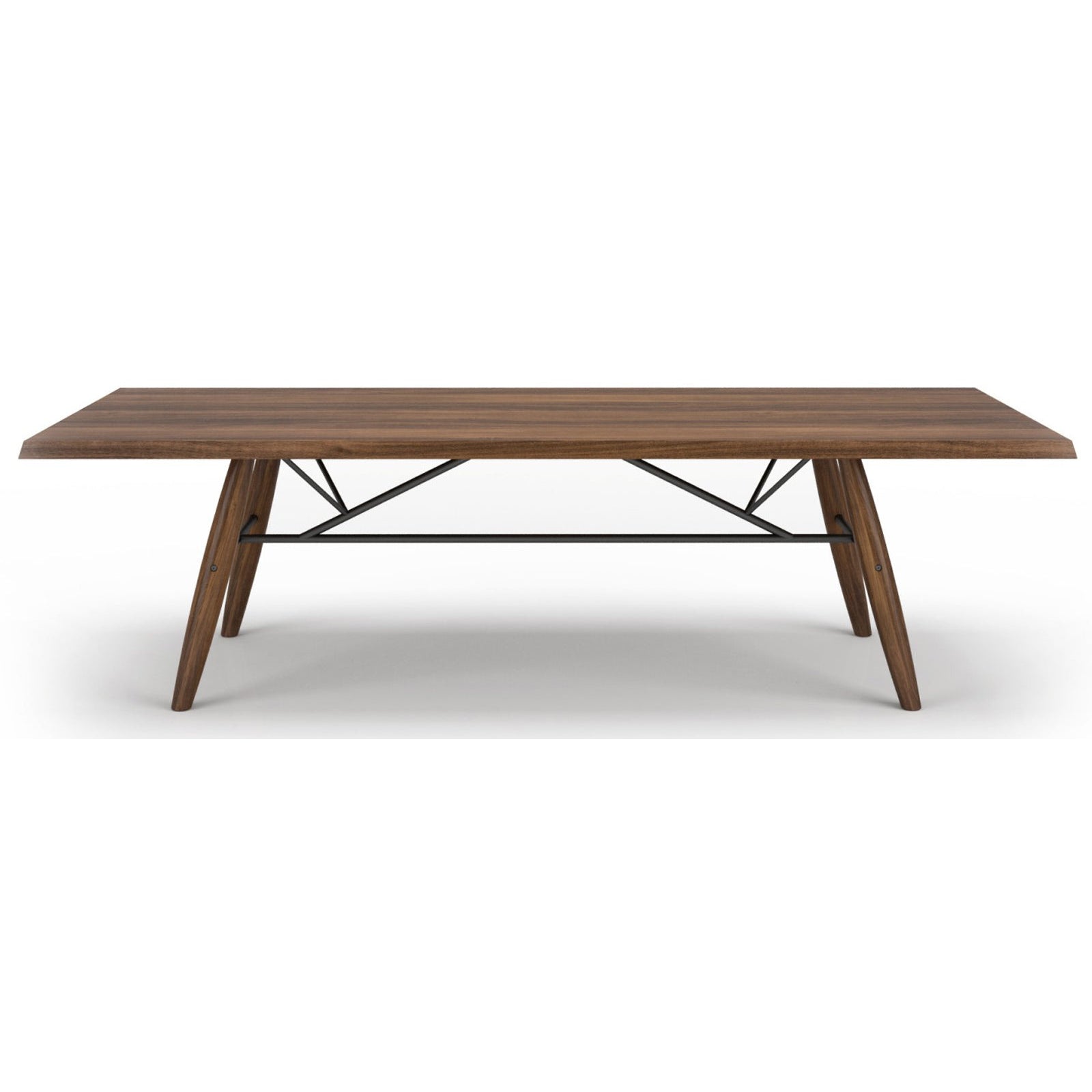 Huppe Connection Dining Table with Walnut Legs