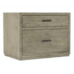 Hooker Furniture Linville Falls Credenza with Small File, Lateral File and Open Cabinet - 96
