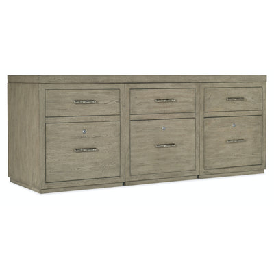 Hooker Furniture Linville Falls Credenza with 3 Small Files - 72"