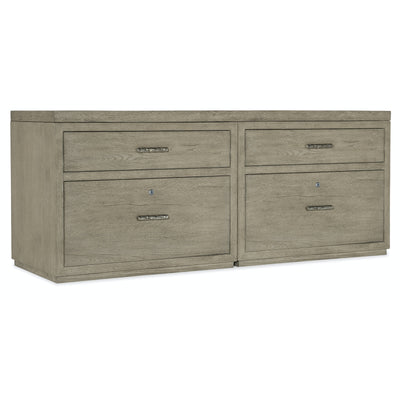 Hooker Furniture Linville Falls Credenza with 2 Lateral Files - 72"