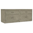 Hooker Furniture Linville Falls Credenza with 2 Lateral Files - 72