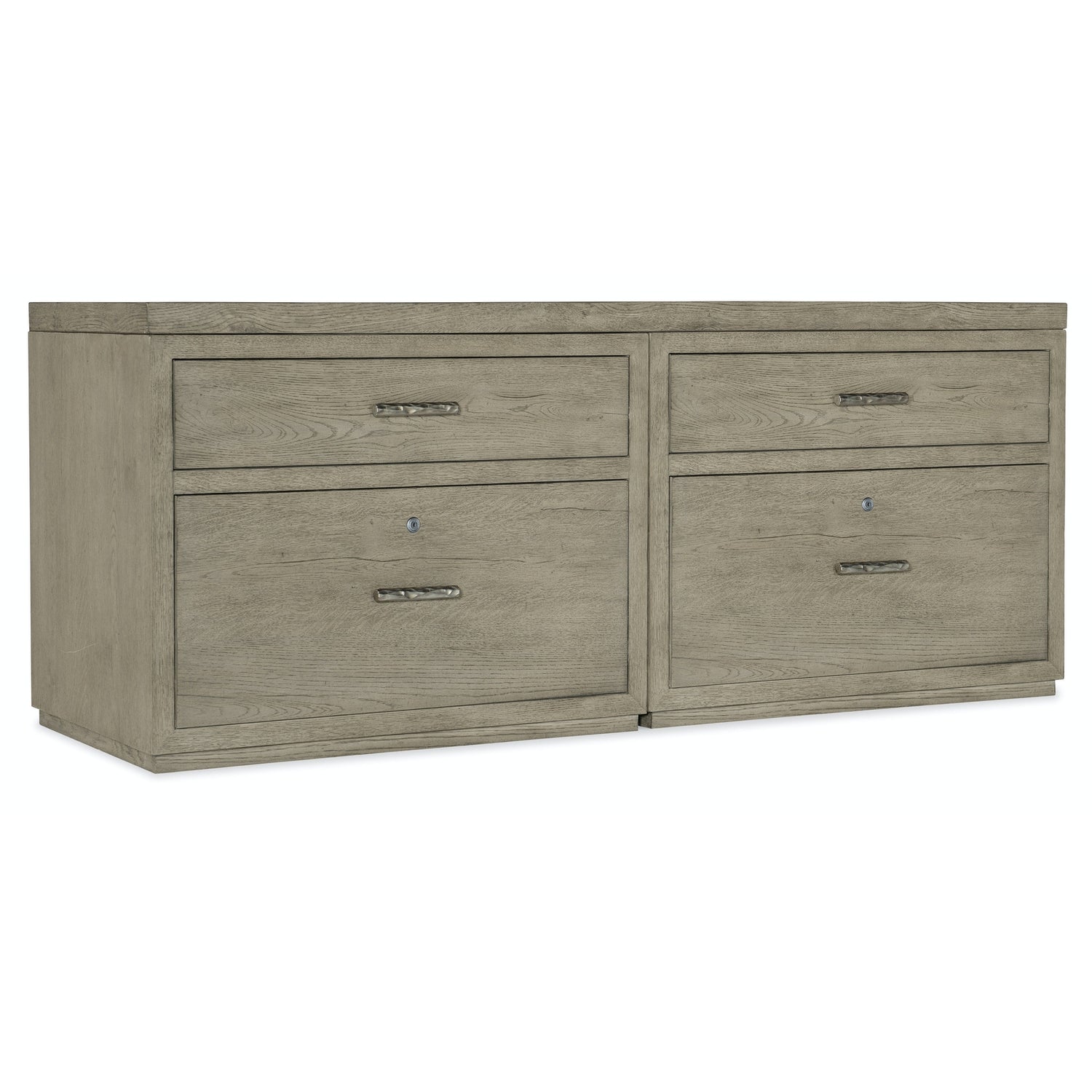 Hooker Furniture Linville Falls Credenza with 2 Lateral Files - 72"