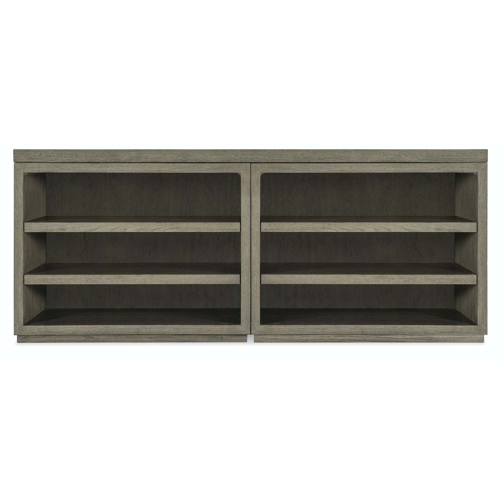 Hooker Furniture Linville Falls Credenza with 2 Open Cabinets - 72