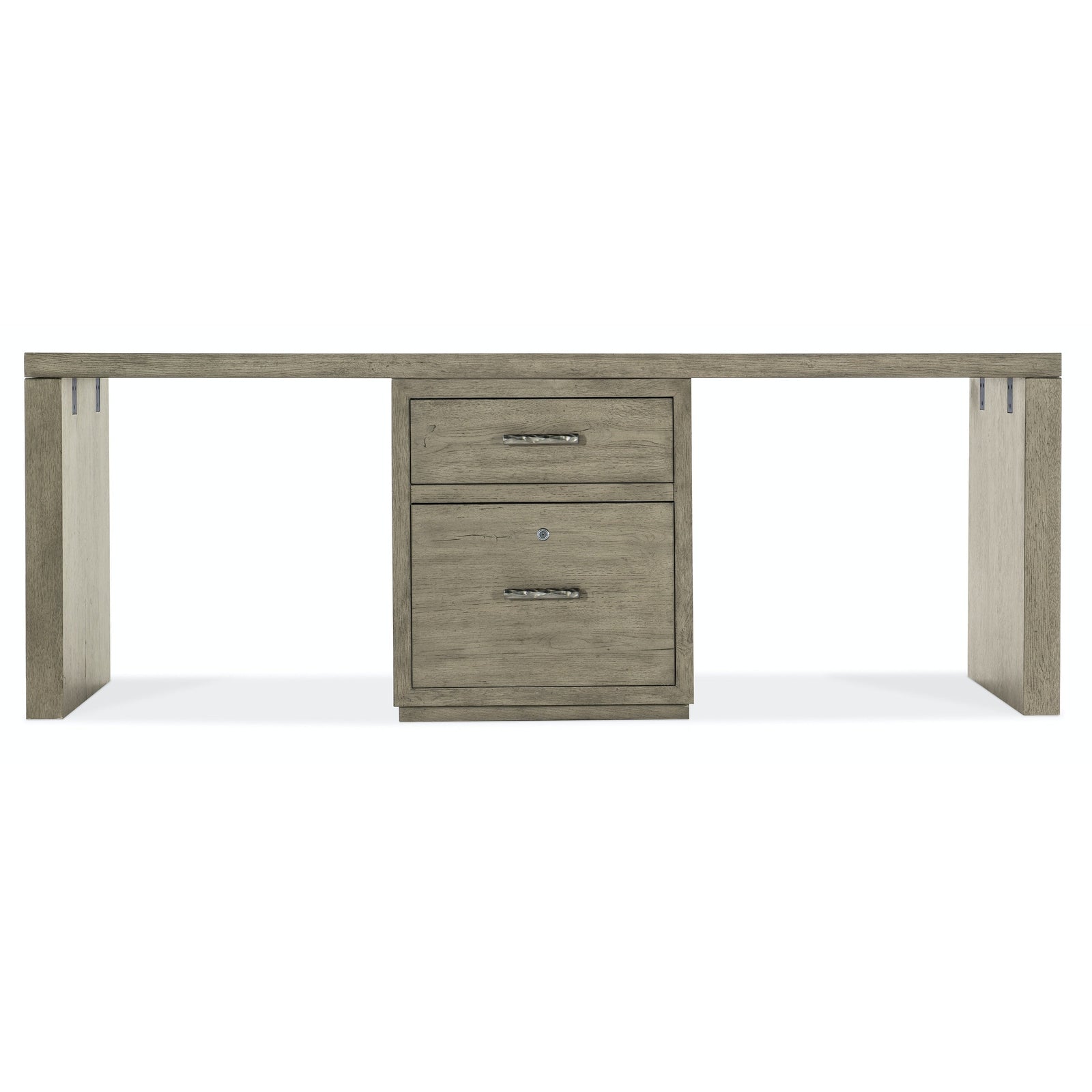 Hooker Furniture Linville Falls Desk with Small File and 2 Legs