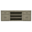 Hooker Furniture Linville Falls Credenza with 2 Small Files and Open Cabinet- 84