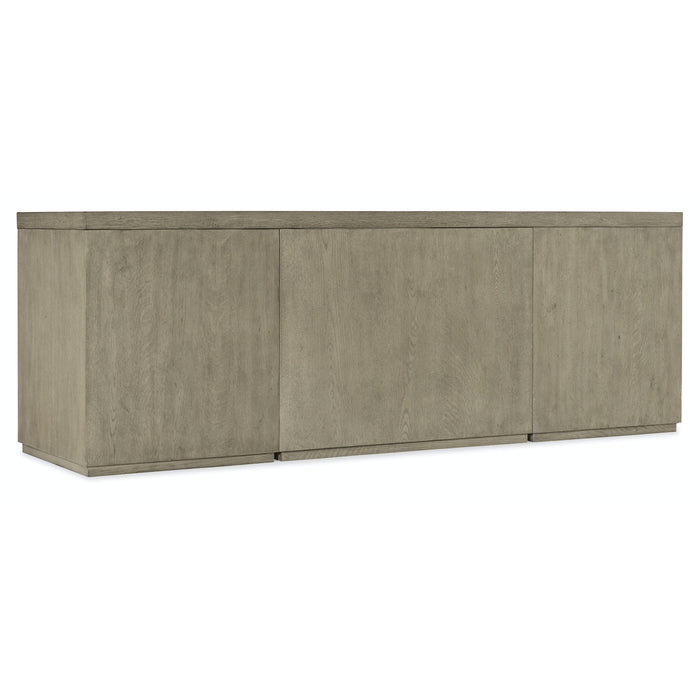 Hooker Furniture Linville Falls Credenza with 2 Small Files and Lateral File - 84"
