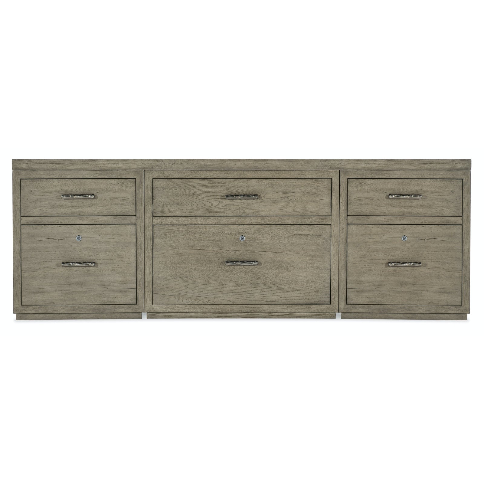 Hooker Furniture Linville Falls Credenza with 2 Small Files and Lateral File - 84