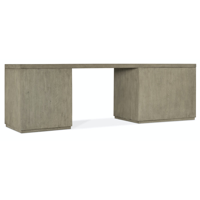 Hooker Furniture Linville Falls Desk with Small File and Open - 96"