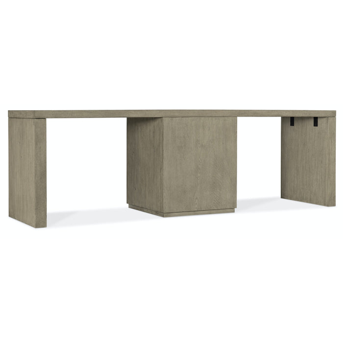 Hooker Furniture Linville Falls Desk with Small File and 2 Legs