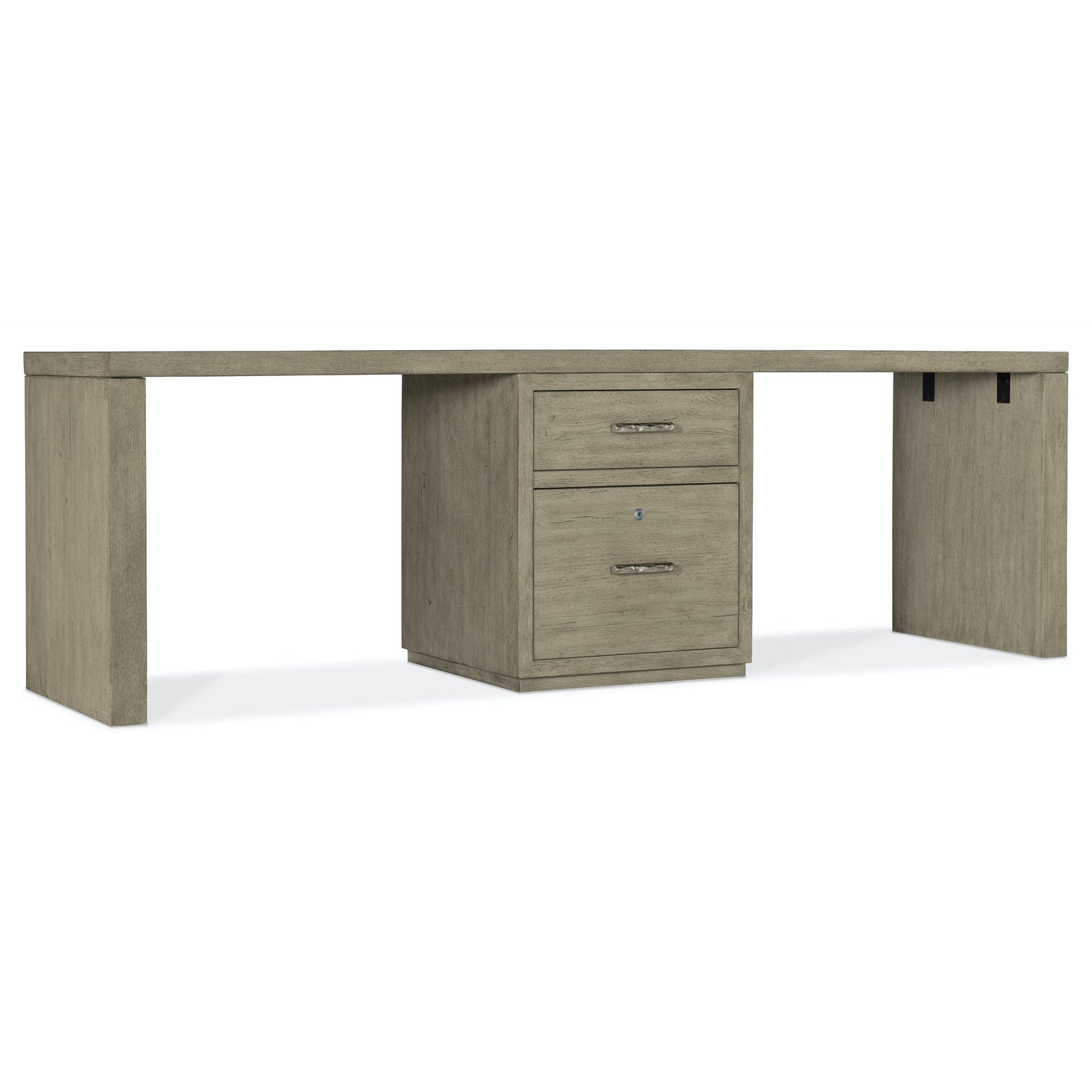 Hooker Furniture Linville Falls Desk with Small File and 2 Legs