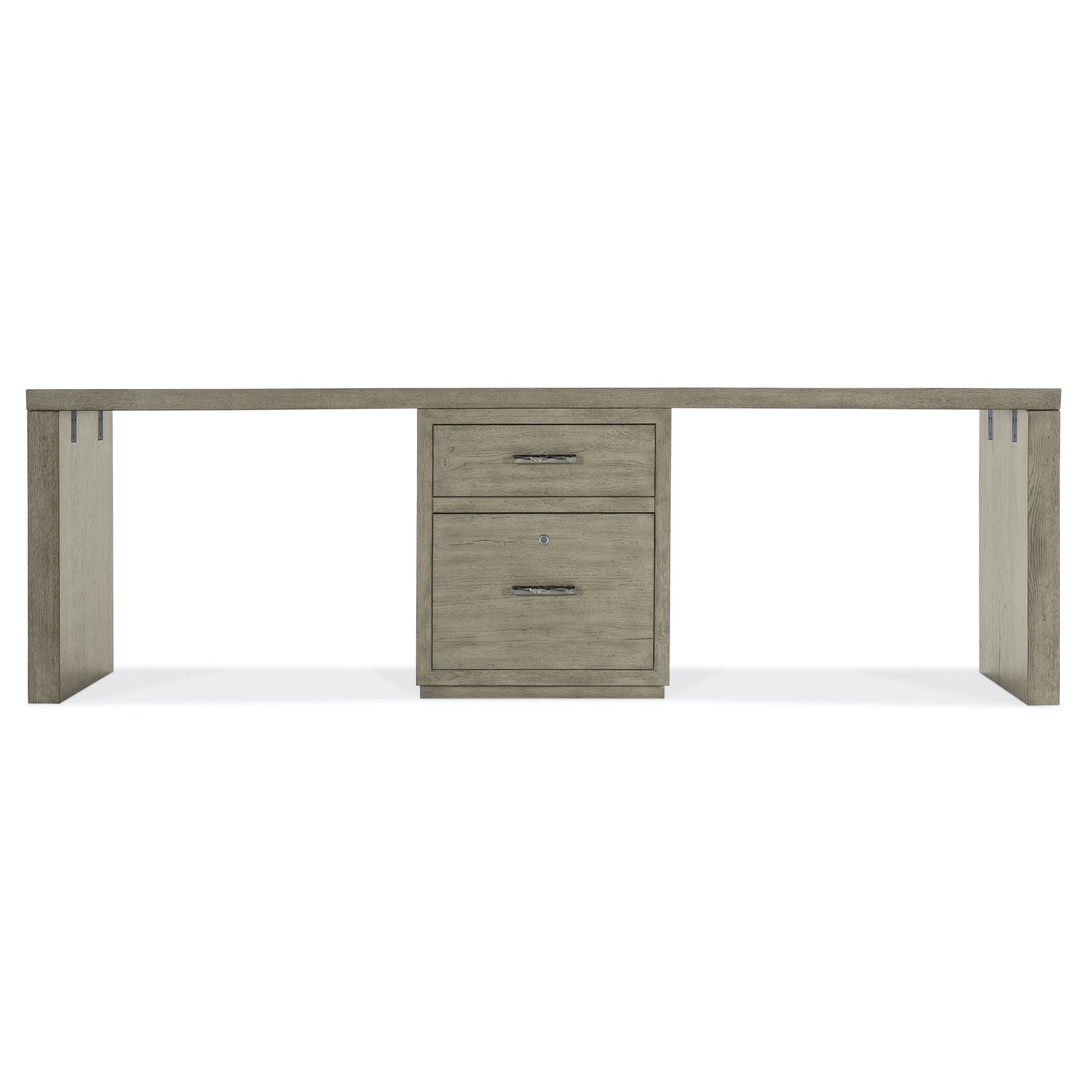 Hooker Furniture Linville Falls Desk with Small File and 2 Legs