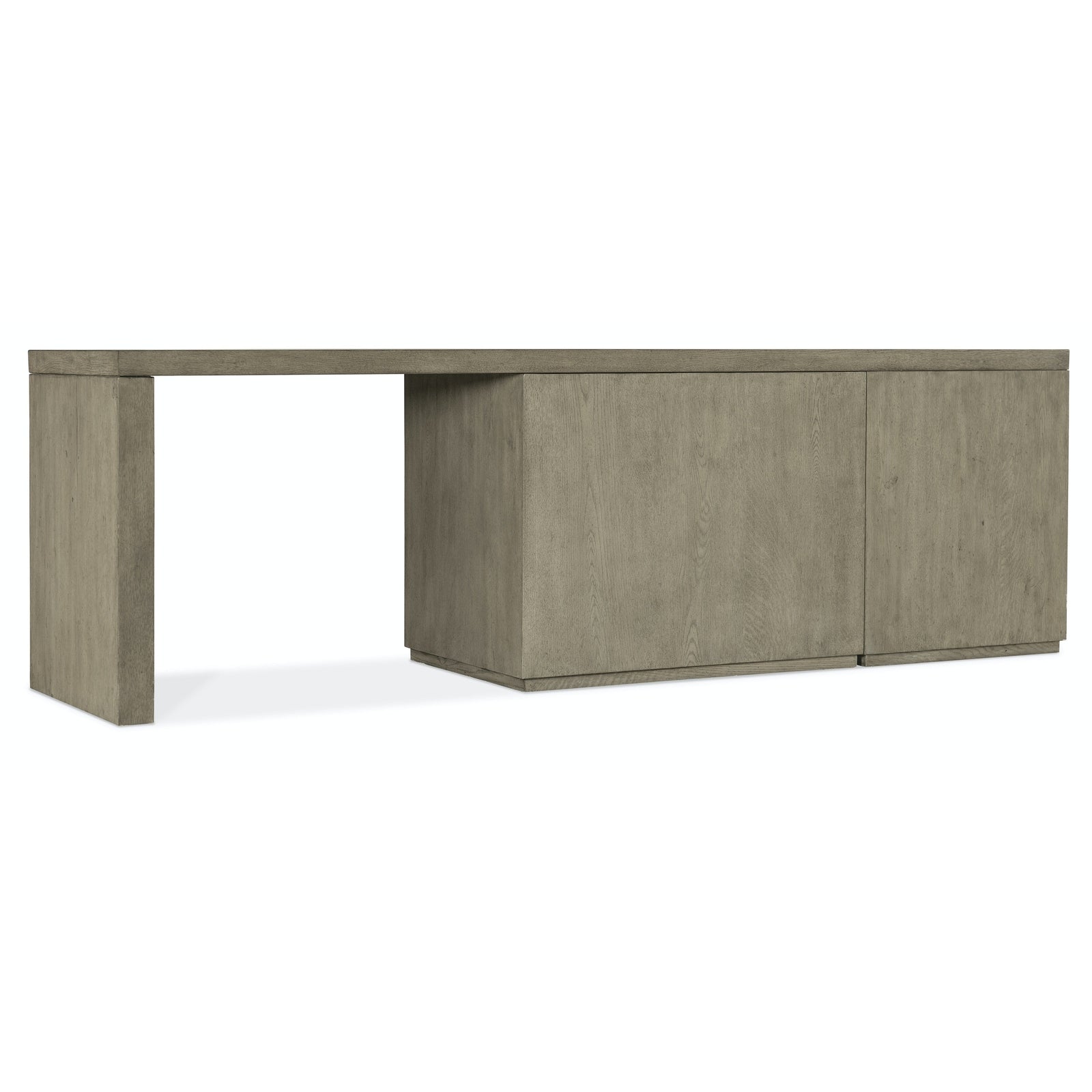 Hooker Furniture Linville Falls Desk with Small File, Lateral File and Leg - 96