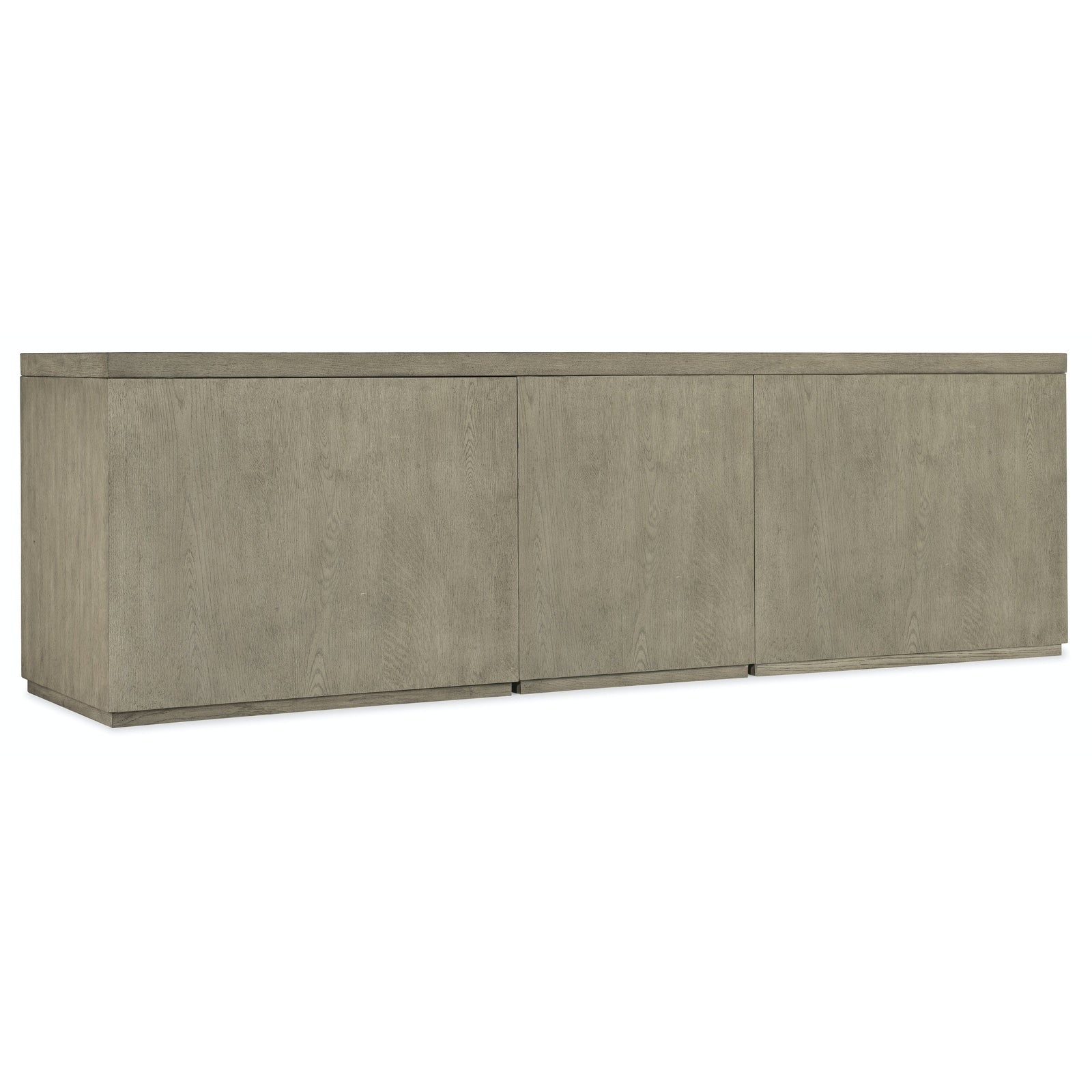 Hooker Furniture Linville Falls Credenza with Small File and 2 Open Cabinets - 96