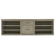 Hooker Furniture Linville Falls Credenza with Small File and 2 Open Cabinets - 96