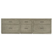 Hooker Furniture Linville Falls Credenza with Small File and 2 Lateral Files - 96