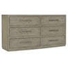 Hooker Furniture Linville Falls Chimney Gap Six Drawer Dresser