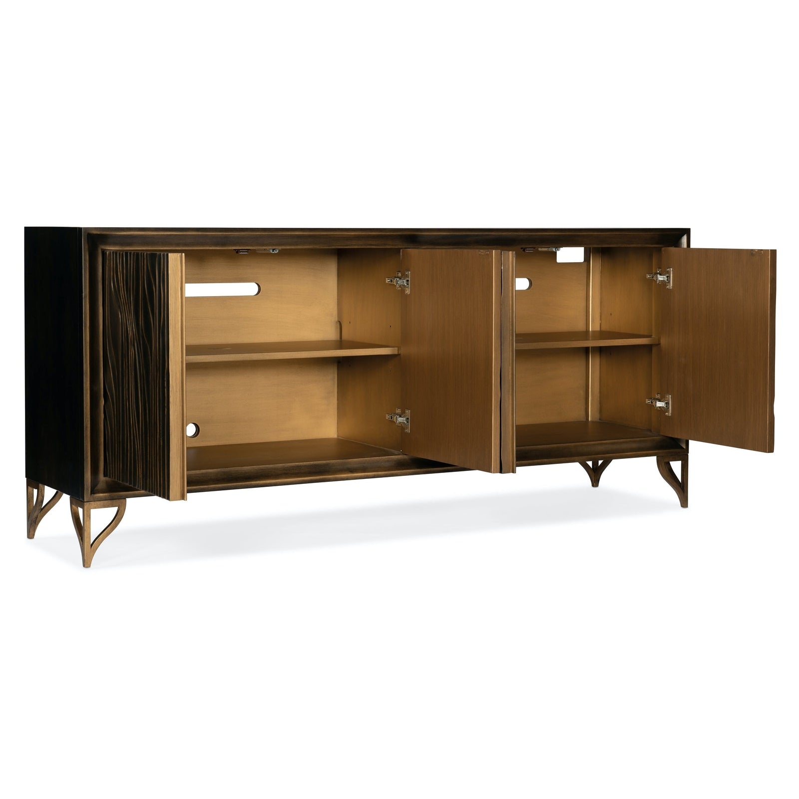 Hooker Furniture Melange Mountgomery Four Door Credenza