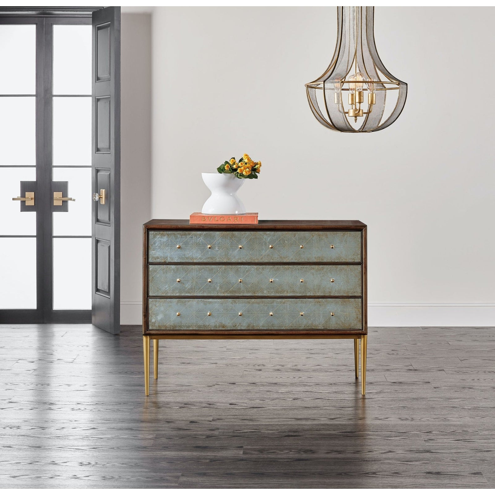 Hooker Furniture Melange Estrella Three Drawer Chest