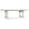Hooker Furniture Serenity Topsail Rectangle Dining Table with 2-18In Leaves