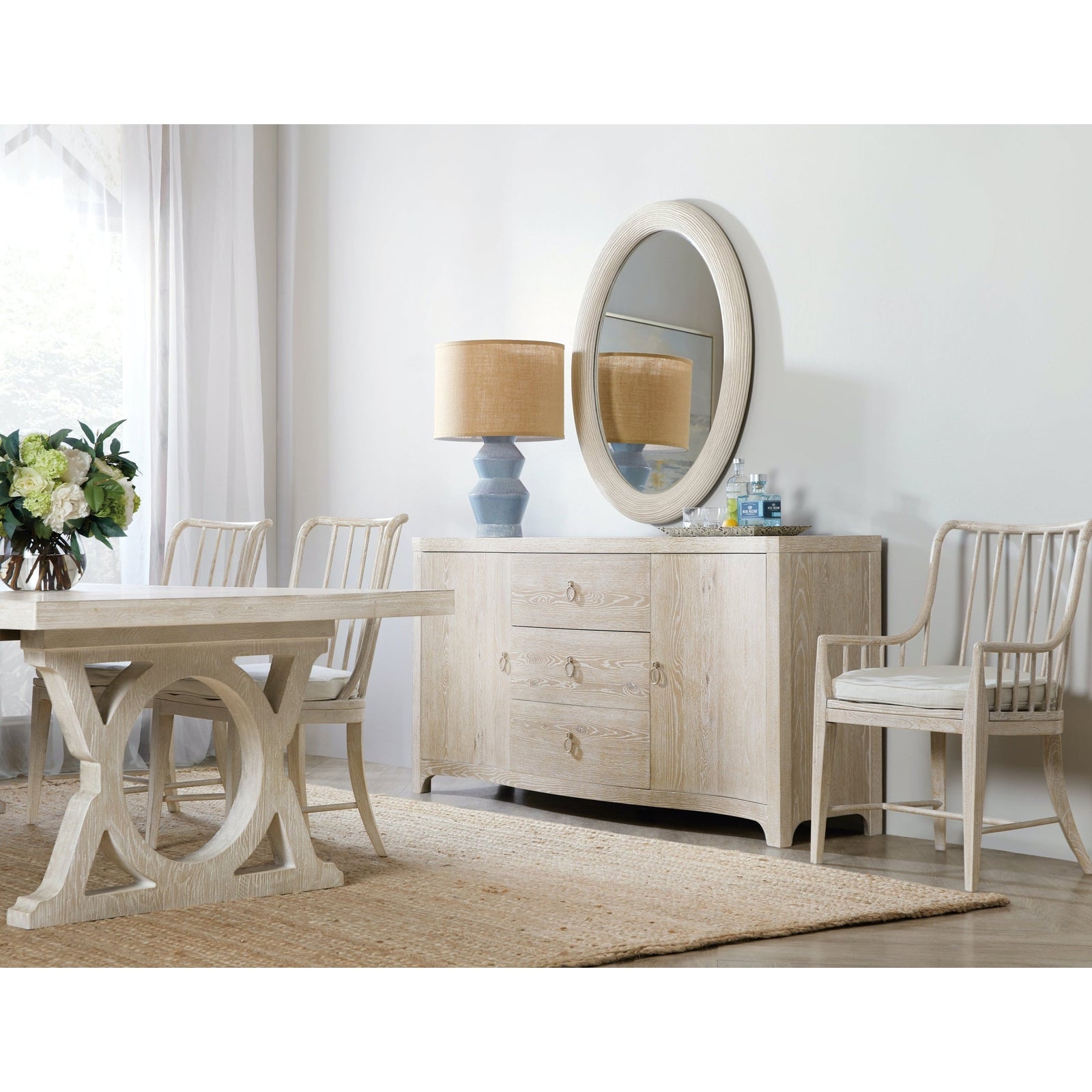 Hooker Furniture Serenity Bimini Spindle Arm Chair