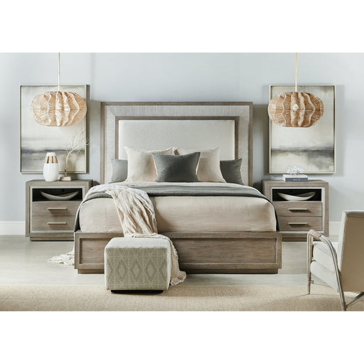 Hooker Furniture Serenity Rookery Upholstered Panel Bed