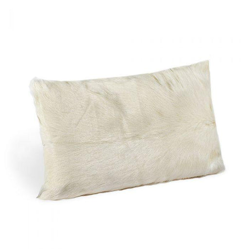 Interlude Home Goat Skin Bolster Pillow