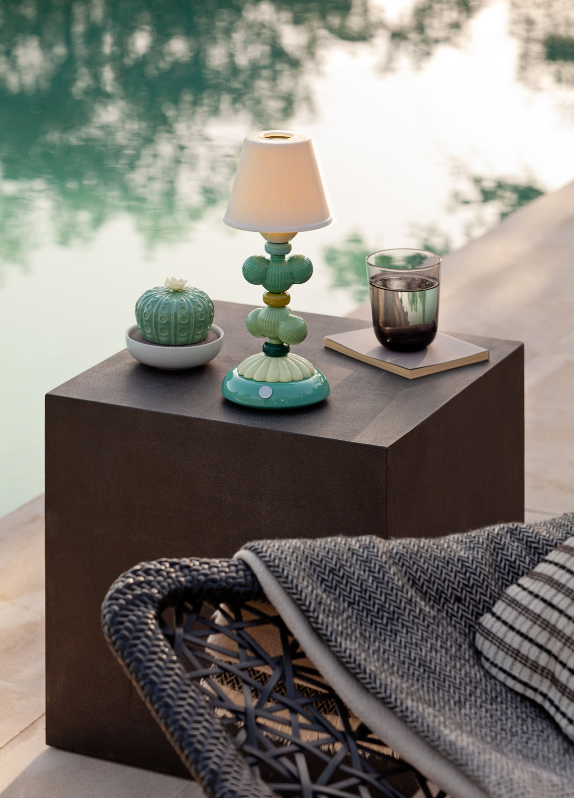 Lladro Astrophytum Cactus Diffuser
