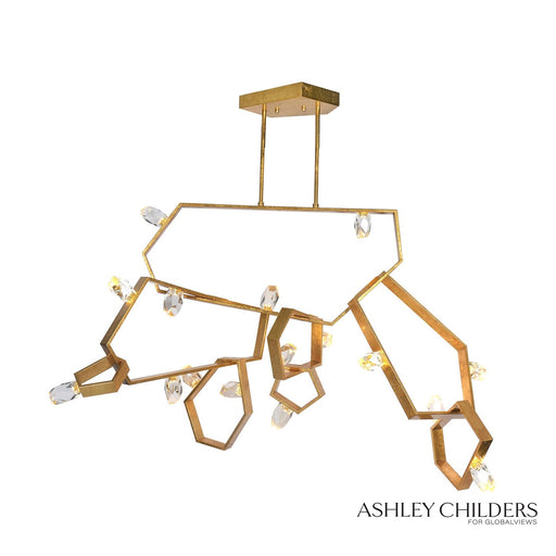 Global Views Ashton Chandelier by Ashley Childers