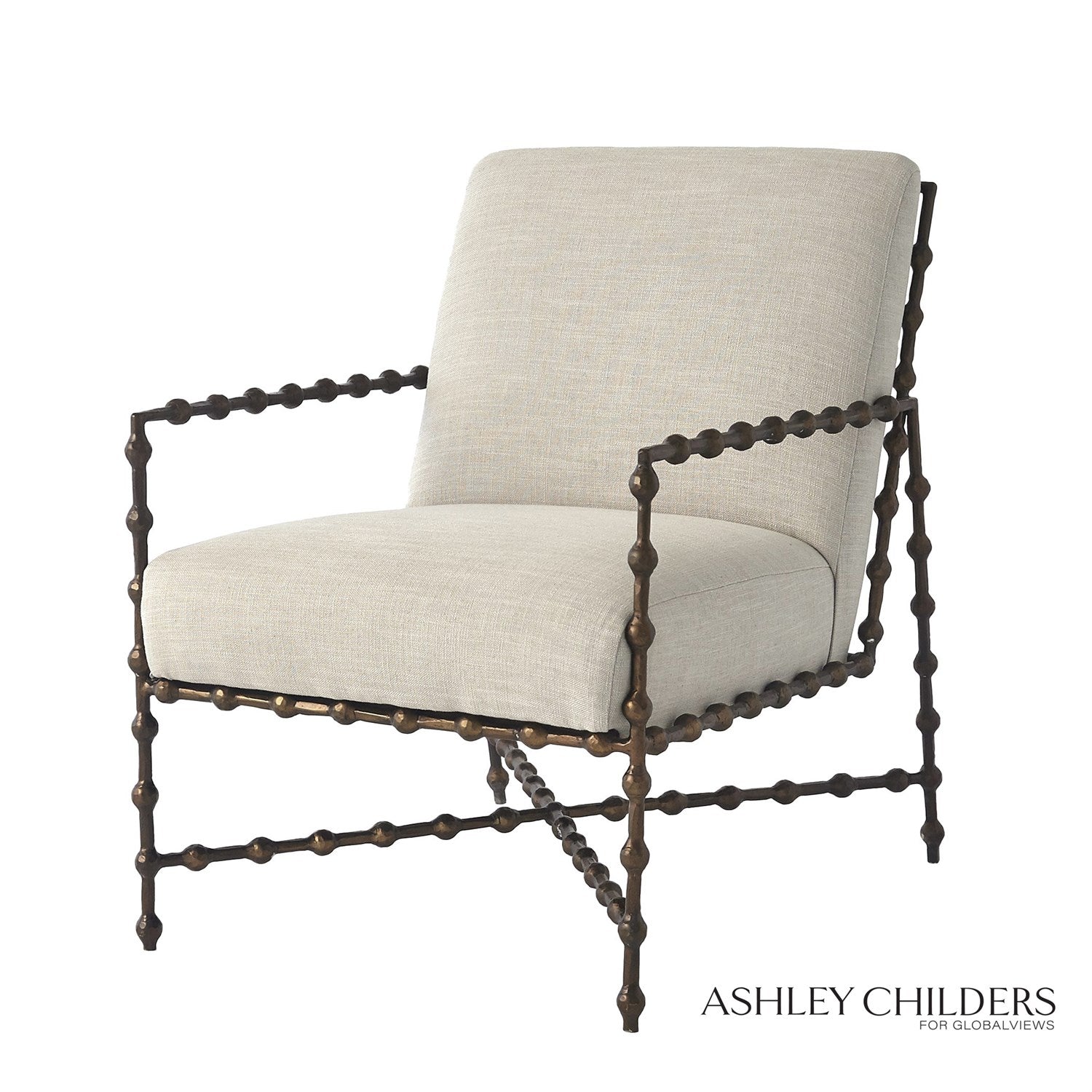 Global Views Elder Lounge Chair by Ashley Childers