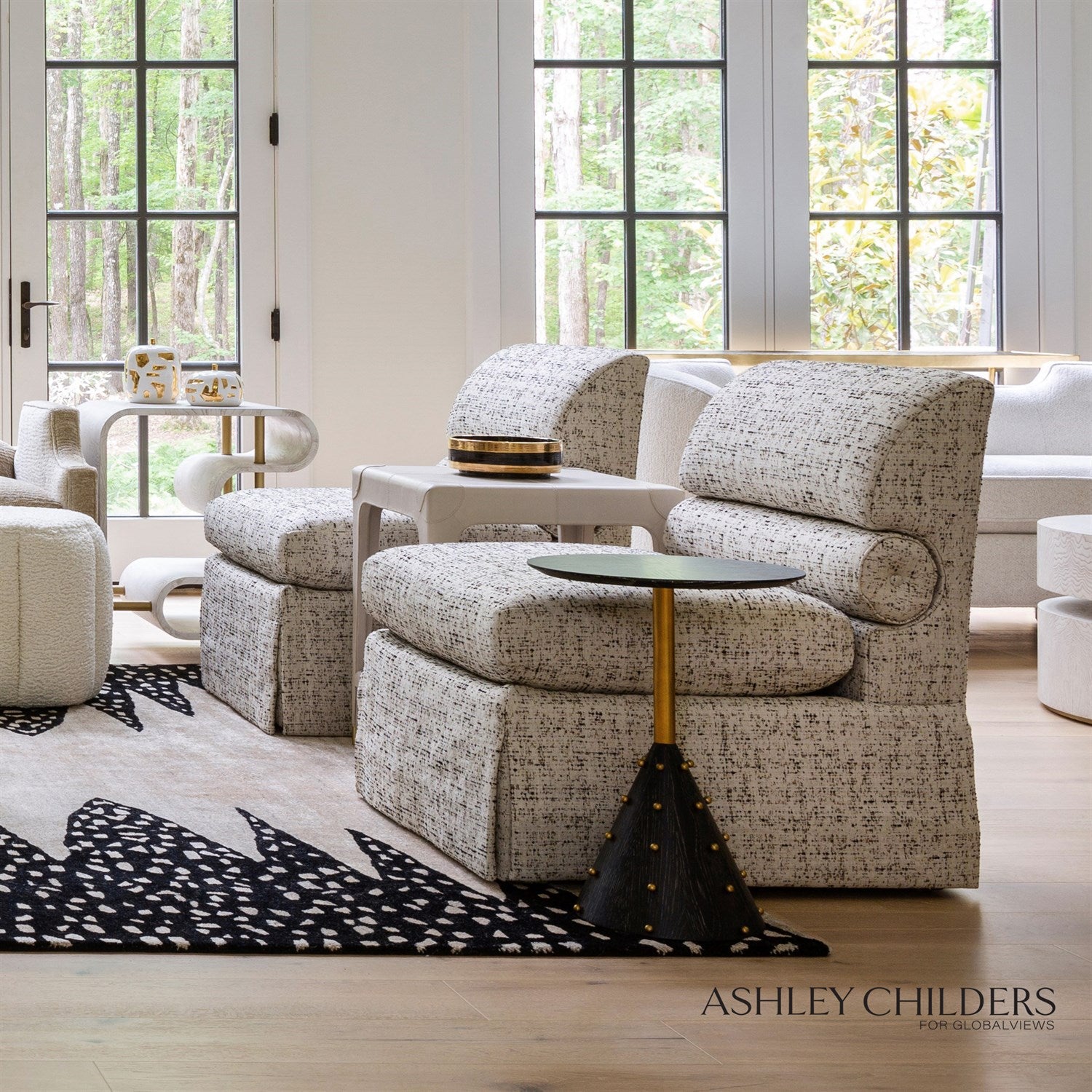 Global Views Spheres Drink Table by Ashley Childers