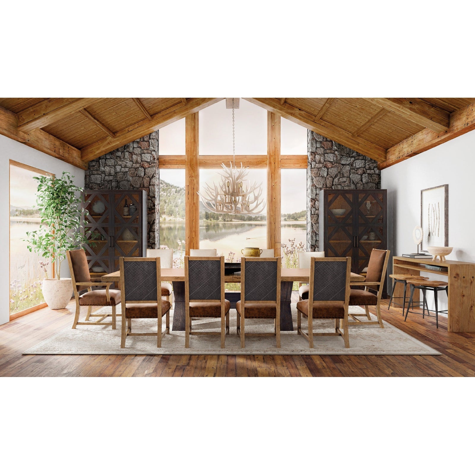 Hooker Furniture Big Sky Stool