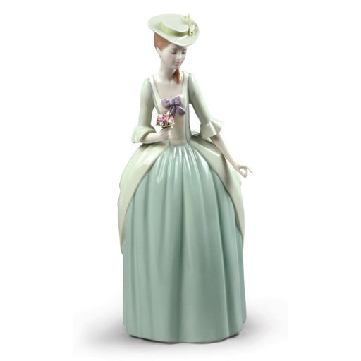 Lladro Floral Scent Woman Figurine