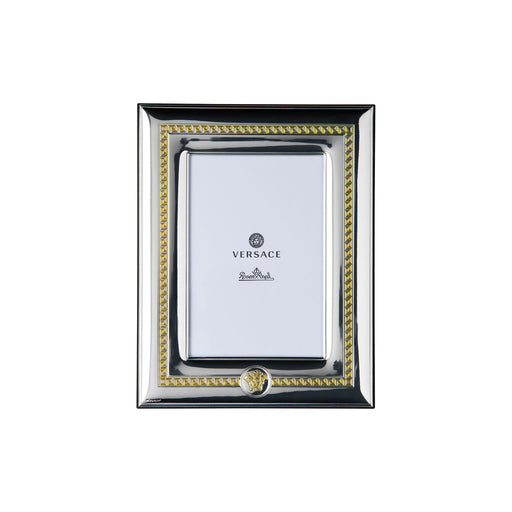 Versace VHF6 Silver/Gold Picture Frame - 4 Inch