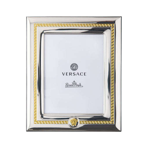 Versace VHF6 Silver/Gold Picture Frame - 6 Inch