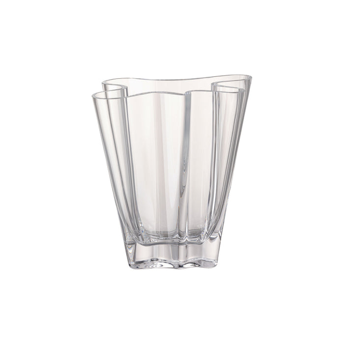 Rosenthal Flux Clear Crystal Vase - 8 Inch