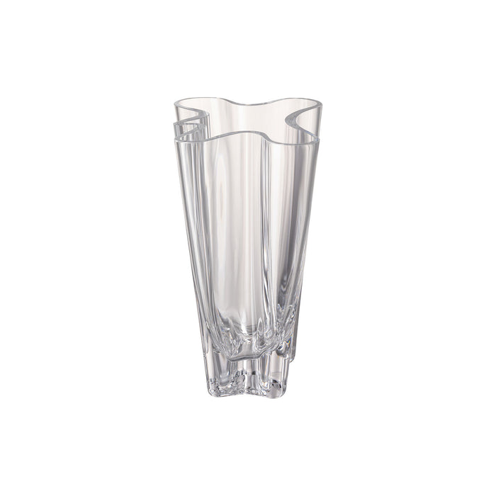 Rosenthal Flux Clear Crystal Vase - 8 Inch