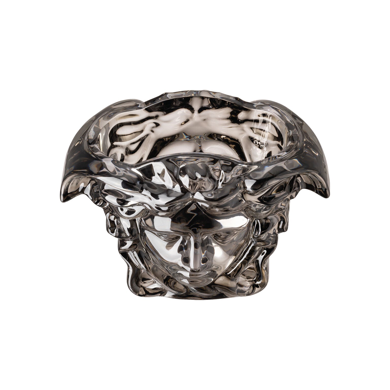 Versace Medusa Grande Vase Crystal Black