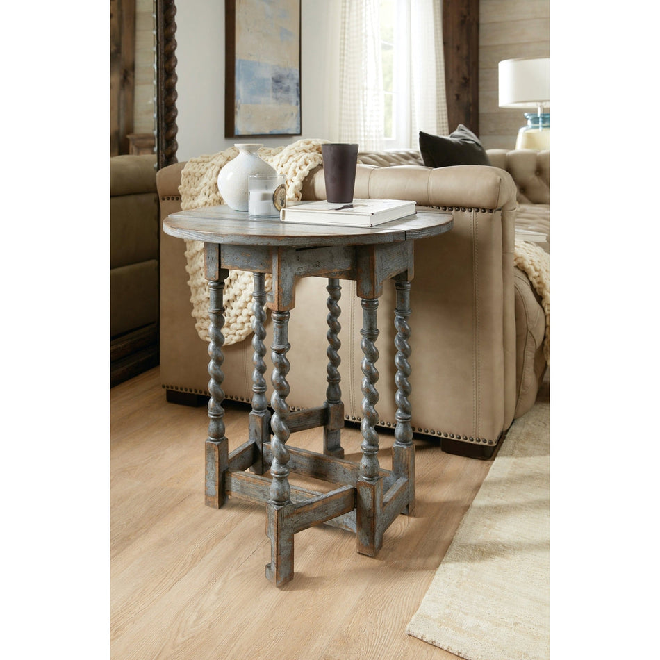 Hooker Furniture La Grange Prause Gate Leg Round Table