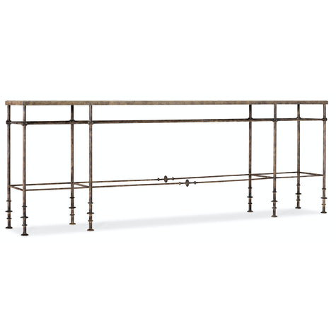Hooker Furniture La Grange St James Metal and Stone Console