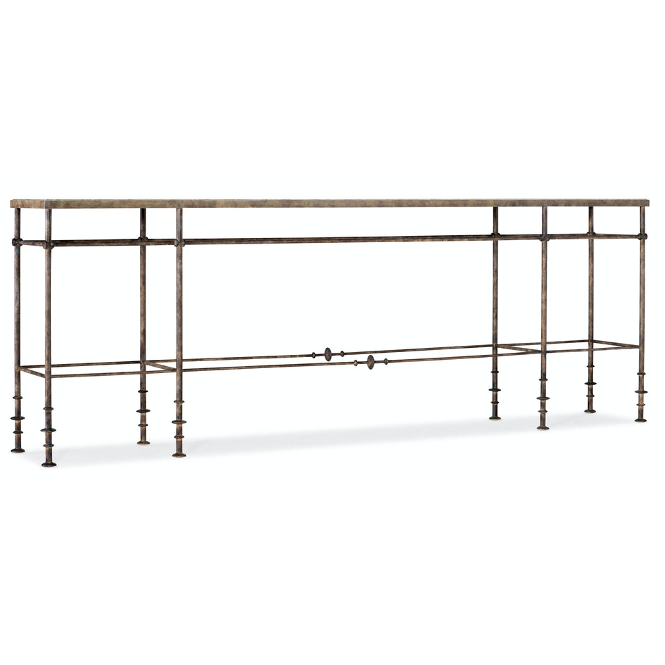 Hooker Furniture La Grange St James Metal and Stone Console