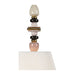 Lladro Firefly Ceiling Lamp Pink and Golden Luster US