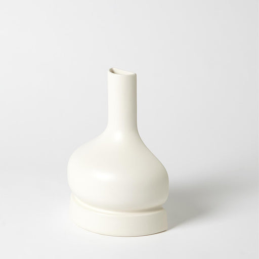 Global Views Flat Back Vase and Compote