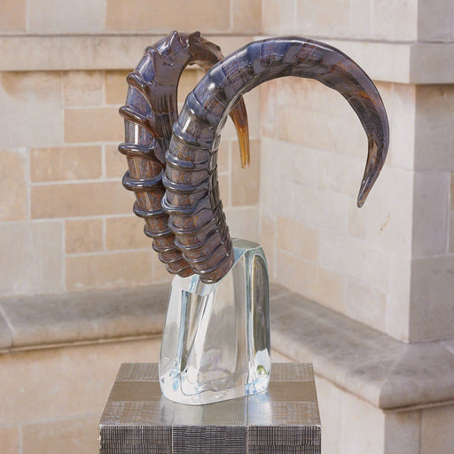 Global Views Kudu Head Sculpture