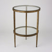 Global Views Laforge Two-Tier Side Table