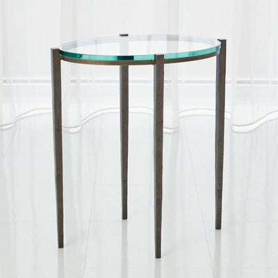 Global Views Petite Oval Accent Table