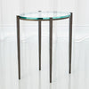 Global Views Petite Oval Accent Table