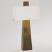 Global Views Stoic Lamp Ombre Brass