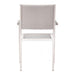 Zuo Metropolitan Arm Chair Brushed Aluminum - Set of 2