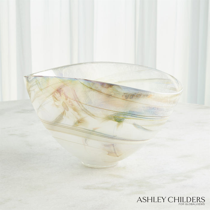 Global Views Maura Oval Bowl by Ashley Childers