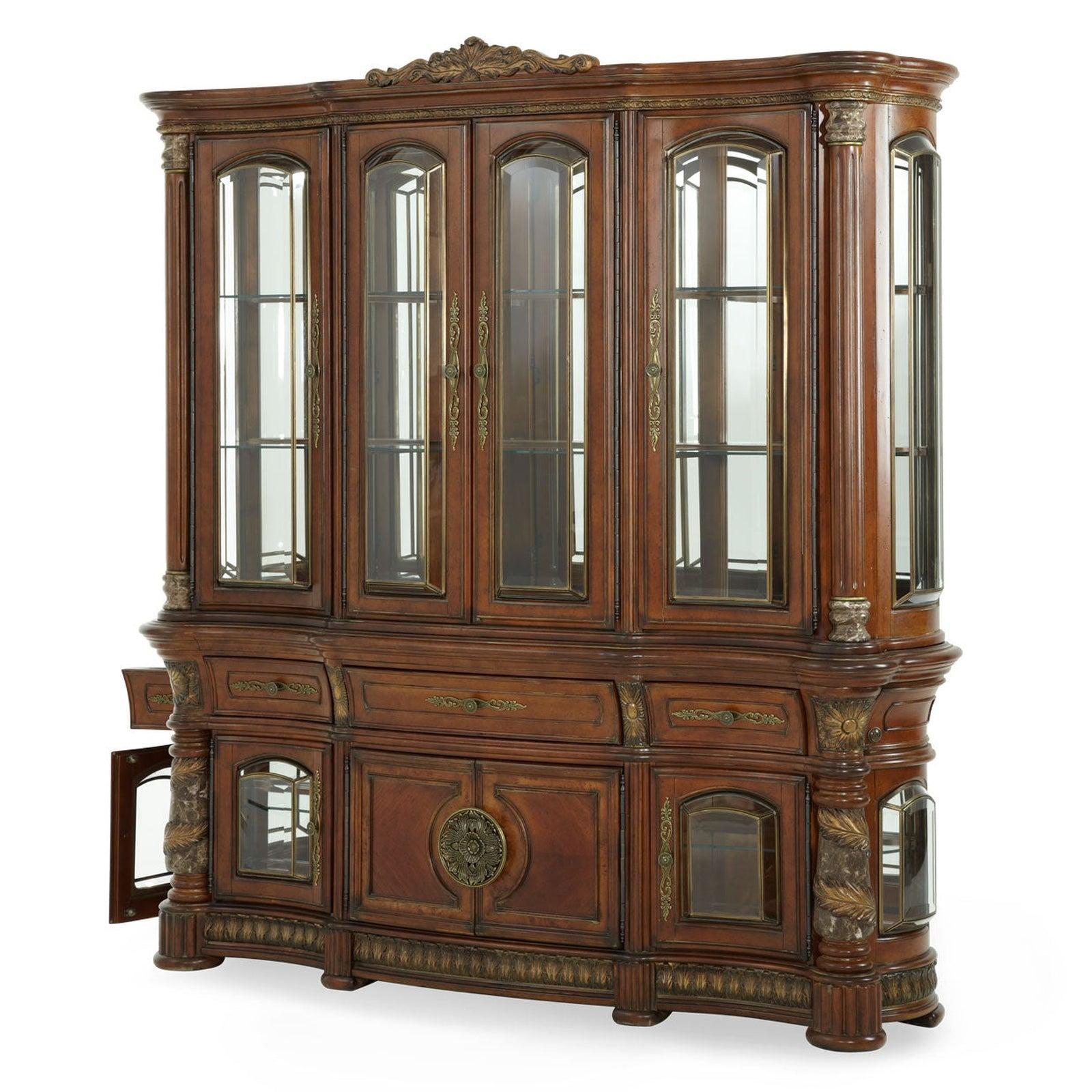 Michael Amini Villa Valencia China Buffet Display Cabinet